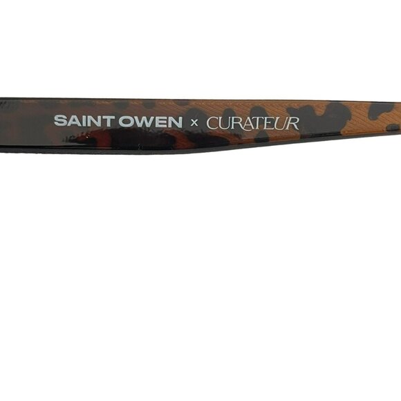 Saint Owen NWT X CURATEUR WYLDE Tortoise Shell Sunglasses